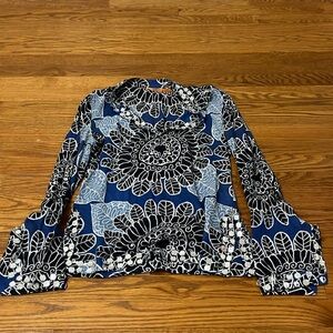 Tory Burch Women’s Blue Top Size 6